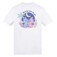 Character Disney Lilo and Stitch T-shirts Over The Moon