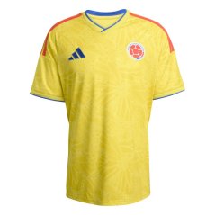 adidas Colombia Home Shirt World Cup 2026 Mens Yellow/Red