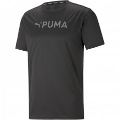 Puma Fit Logo Tee - CF Graphic Puma Black