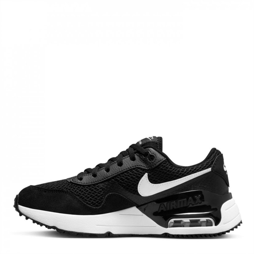 Nike Air Max Systm Junior Trainers Black/White