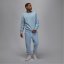 Air Jordan Essentials Men's Fleece Crew Blue/White