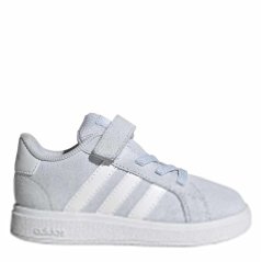 adidas Kids' Grand Court Low-Top Trainers Crystal Sky/Ftw