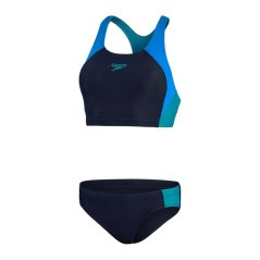 Speedo Women's Two Piece Swimsuit Blue