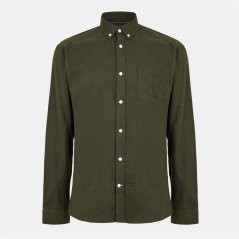 Only Men's Long-Sleeve Plain Shirt Rosin
