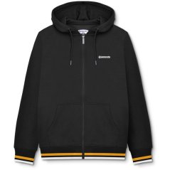 Lambretta Men's Zip Hoodie Black/Gold