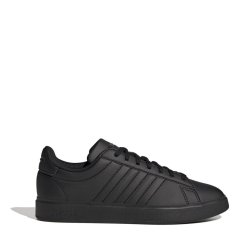 adidas Grand Court Base 2 Trainers Mens Triple Black