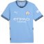 Puma Manchester City Home Shirt 2024 2025 Adults Blue