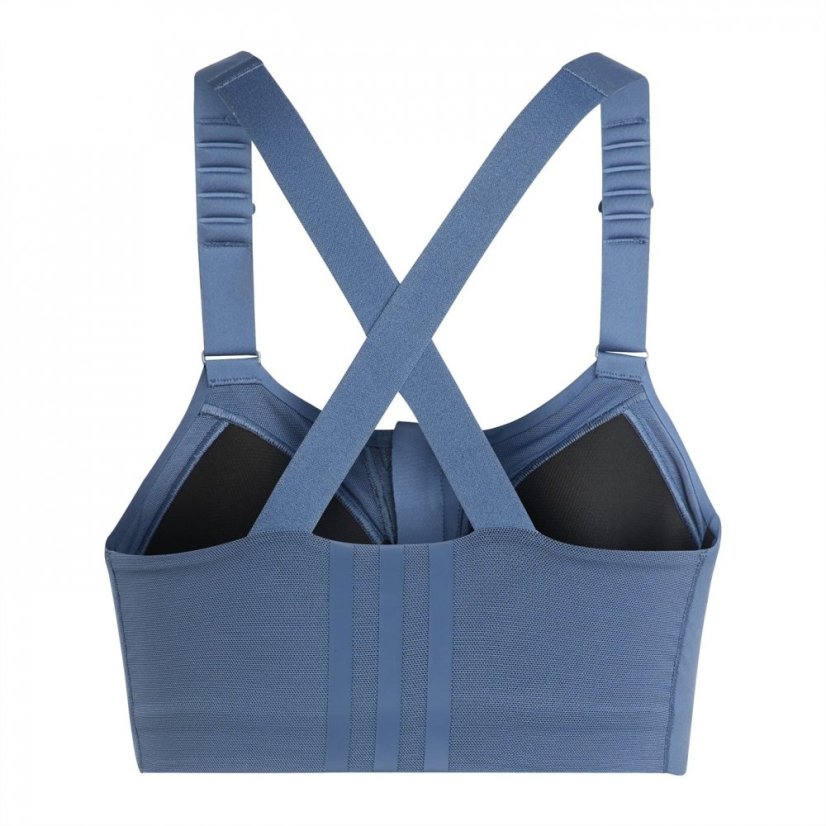 adidas TLRD Impact Luxe Training High-Support Sports Bra Womens Wonste/Whte