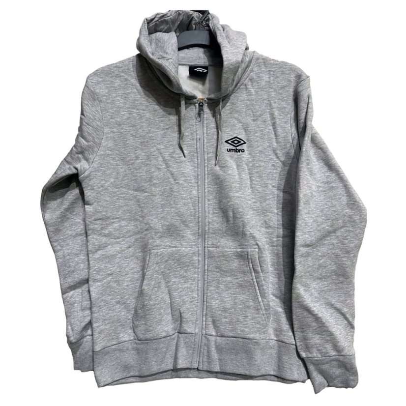 Umbro Women's Responsive Full-Zip Hoodie Grey Marl