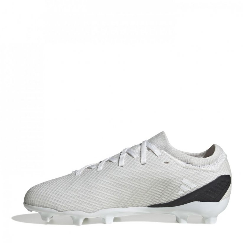 adidas X Speedflow. 3 Childrens FG Football Boots White/White