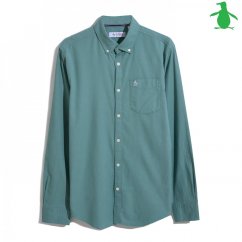Original Penguin Ecovero Oxford Shirt Oil Blue 989