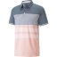 Puma Mattr Track Polo Shirt Mens Blue/Pink