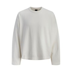 Jack and Jones Men's Athletic Graphic Crew Sweatshirt Cloud Dancer