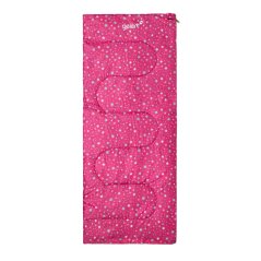 Gelert Printed Sleeping Bag Junior Pink Stars