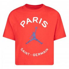 Air Jordan PSG Box T-Shirt Childrens University Red