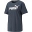 Puma Essential Logo dámske tričko Dark Night