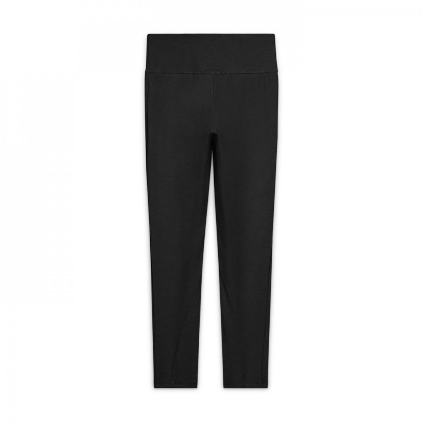 Nike HW Legging Junior Girls Black/White