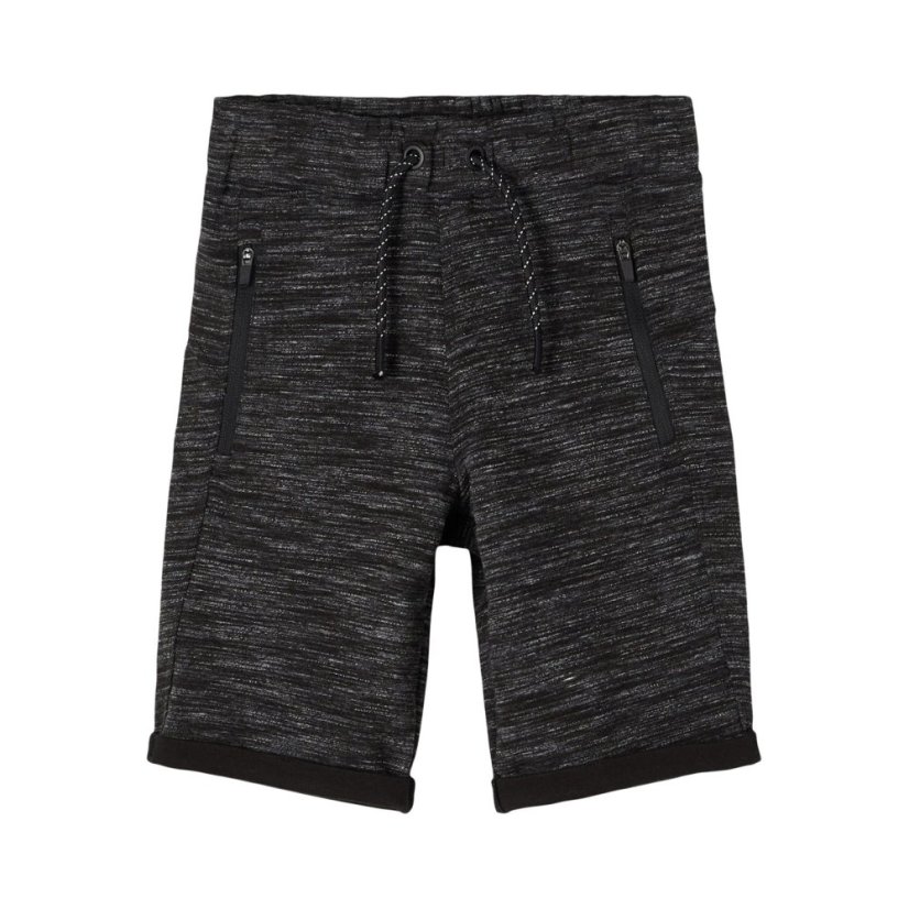 Name It Kids' Long Bermuda Shorts Black