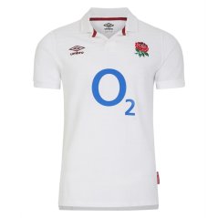 Umbro England Rugby Home Classic Shirt 2023 Six Nations White