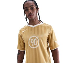 Nike Men's T90 Energy Short Sleeve Performance T-Shirt Club Gold