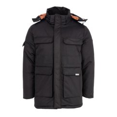 Lee Cooper Cooper Men Padded Parka Jacket Black