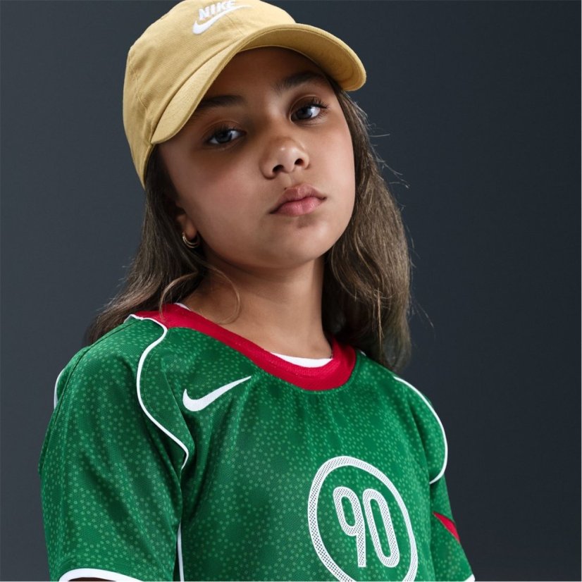 Nike Total 90 Energy Shirt Juniors Green/Red