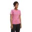 adidas Loungewear Essentials Slim 3-Stripes T-Shirt Women Womens Magenta/Wht