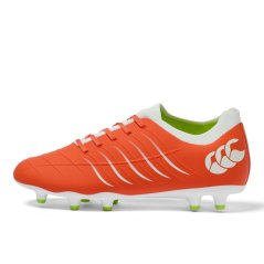 Canterbury Phoenix 2 Pro Mens Firm Ground Rugby Boots Tangerine