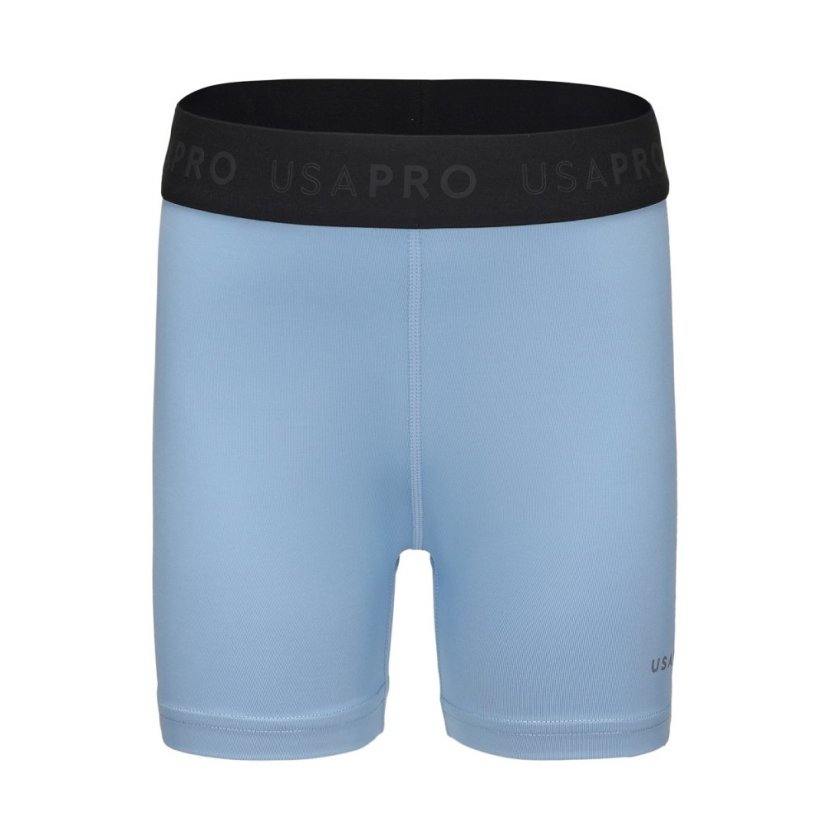 USA Pro USA Pro 3 Inch Training Shorts Junior Girls Brunera Blue