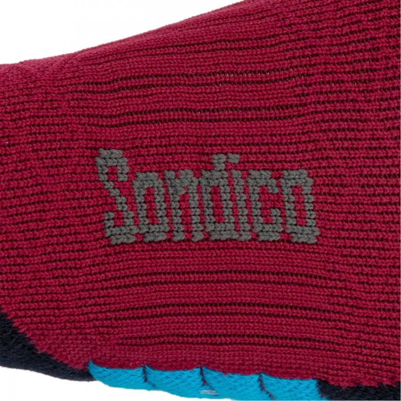 Sondico Elite Football Socks Burgundy