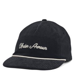 Under Armour Adults Wide Sportstyle Adjustable Baseball Cap Black