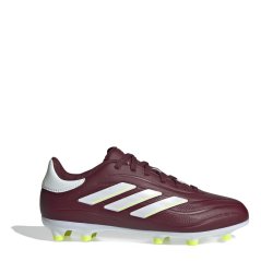 adidas Copa Pure II League Childrens Firm Ground Football Boots Red/Wht/Yel