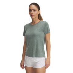 Under Armour Women's Launch Camo Short-Sleeve Top Green
