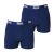 Lonsdale 2 Pack Boxer pánské šortky Navy