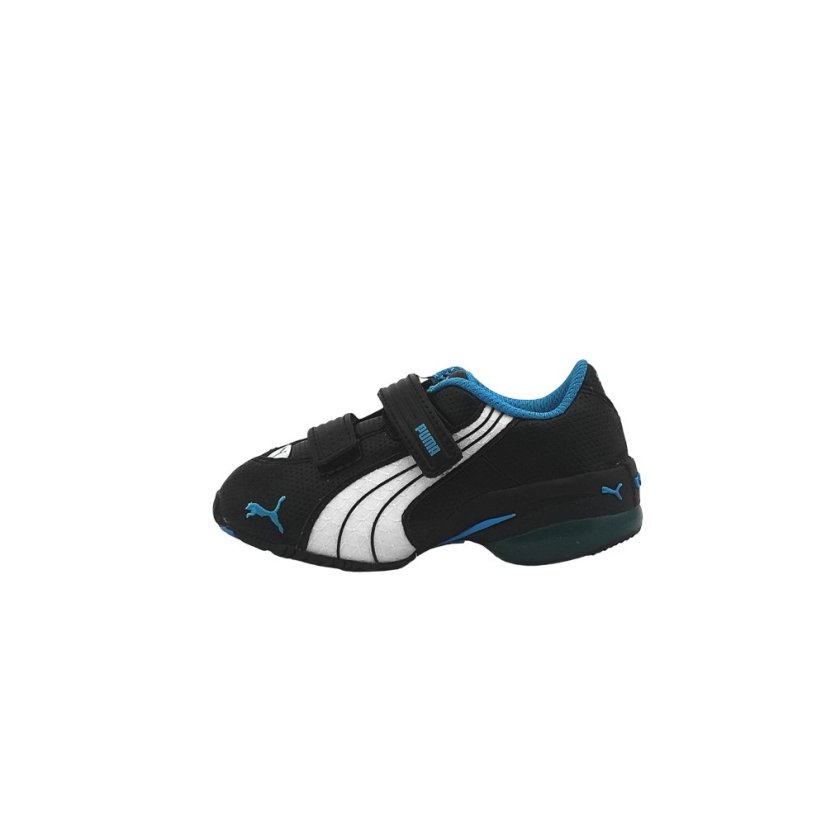 Puma Jago Micro Infants Trainers Black/Fluo