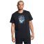 Under Armour Men's CURRY Short-Sleeve Performance T-Shirt BLACK WHITE