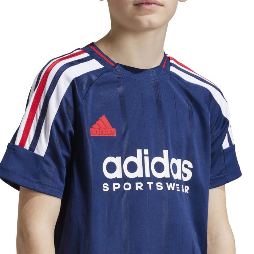 adidas House of Tiro Nation Pack T-Shirt Juniors Navy