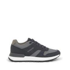 Lambretta Men's Echo Court Trainers Navy/Grey