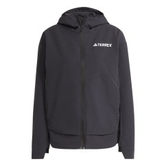 adidas Women's Terrex Multi Long Sleeve Zip Softshell Jacket Black
