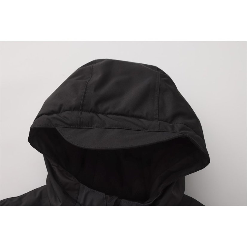 Gelert Boys' Waterproof Long Sleeve Insulated Puffer Jacket Black