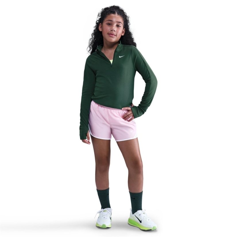 Nike Older Girls DRI-FIT Long Sleeve Half Zip Fir