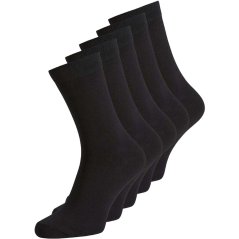 Jack and Jones 5-pack Jens Dress Socks Mens Black