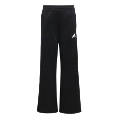 adidas House of Tiro Colors of Football High-Waisted Wide-Leg Joggers Juniors Black/White