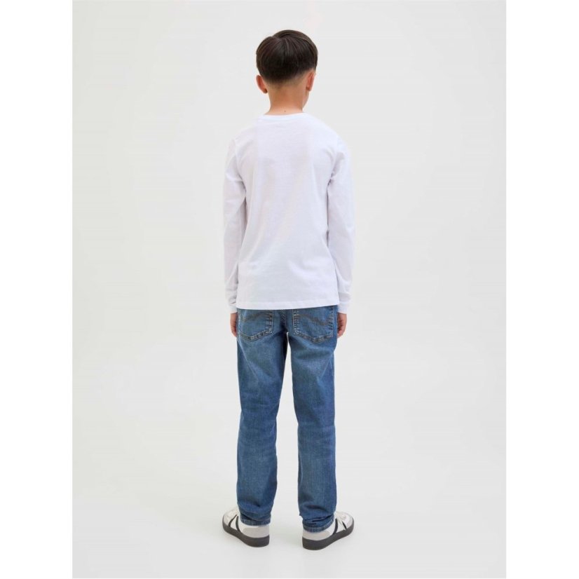 Jack and Jones Glenn Slim Jeans Junior Boys Blue Denim