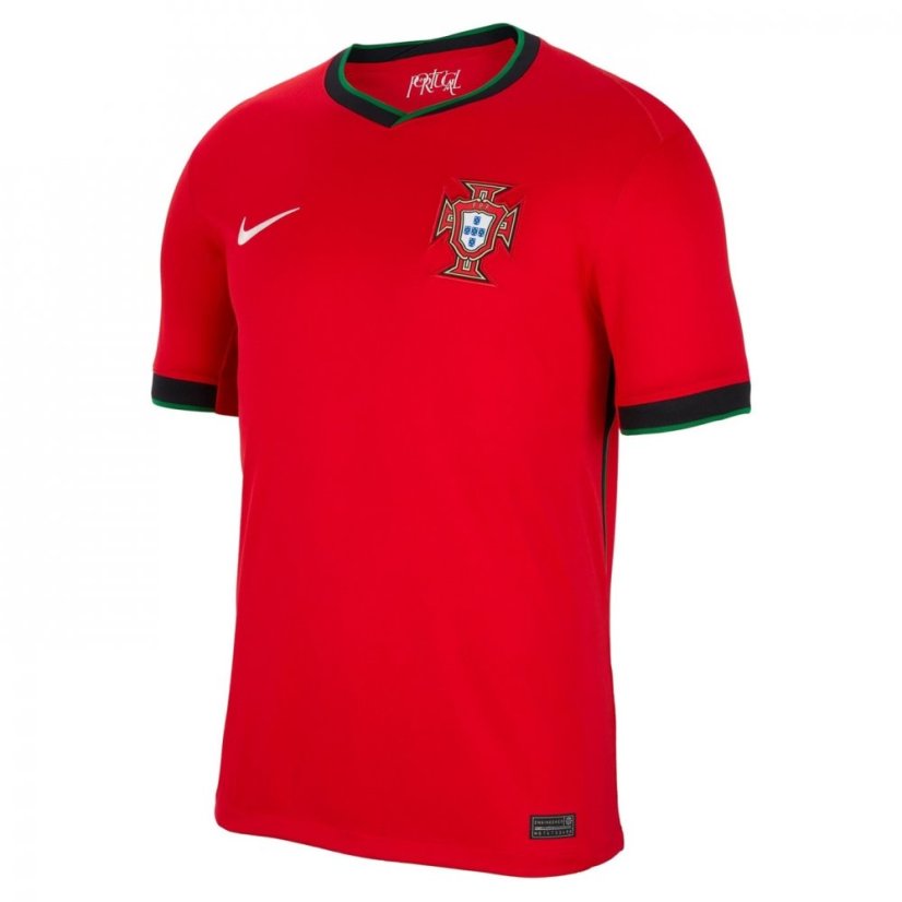 Nike Portugal Home Shirt 2024 Adults Red