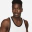 Nike Dri-FIT Basketball Crossover Jersey Mens White/Black