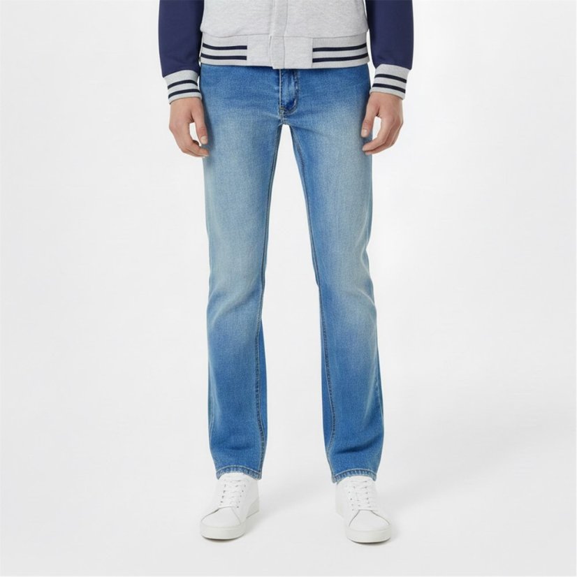 Criminal Damage Men's Skinny Jeans Blue Wash