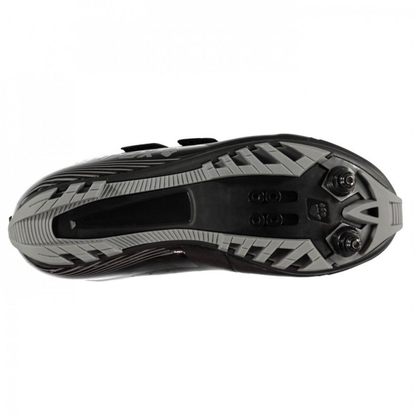 Muddyfox MTB100 Junior Cycling Shoes Black/Grey