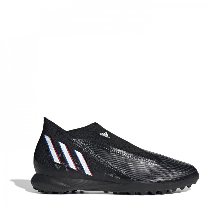 adidas Predator .3 Laceless Astro Turf Trainers Black/White