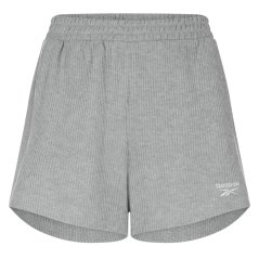 Reebok Women's Jersey Jogger Shorts Med Grey Hthr
